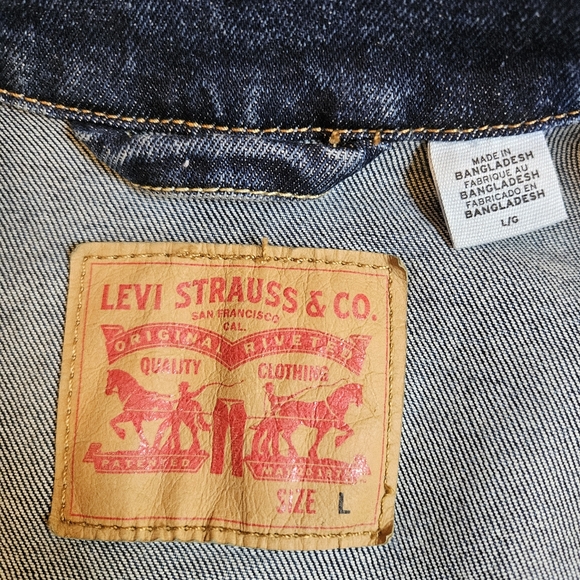 Levi's Strauss & Co men's jacket Size L Brand new - Picture 13 of 14